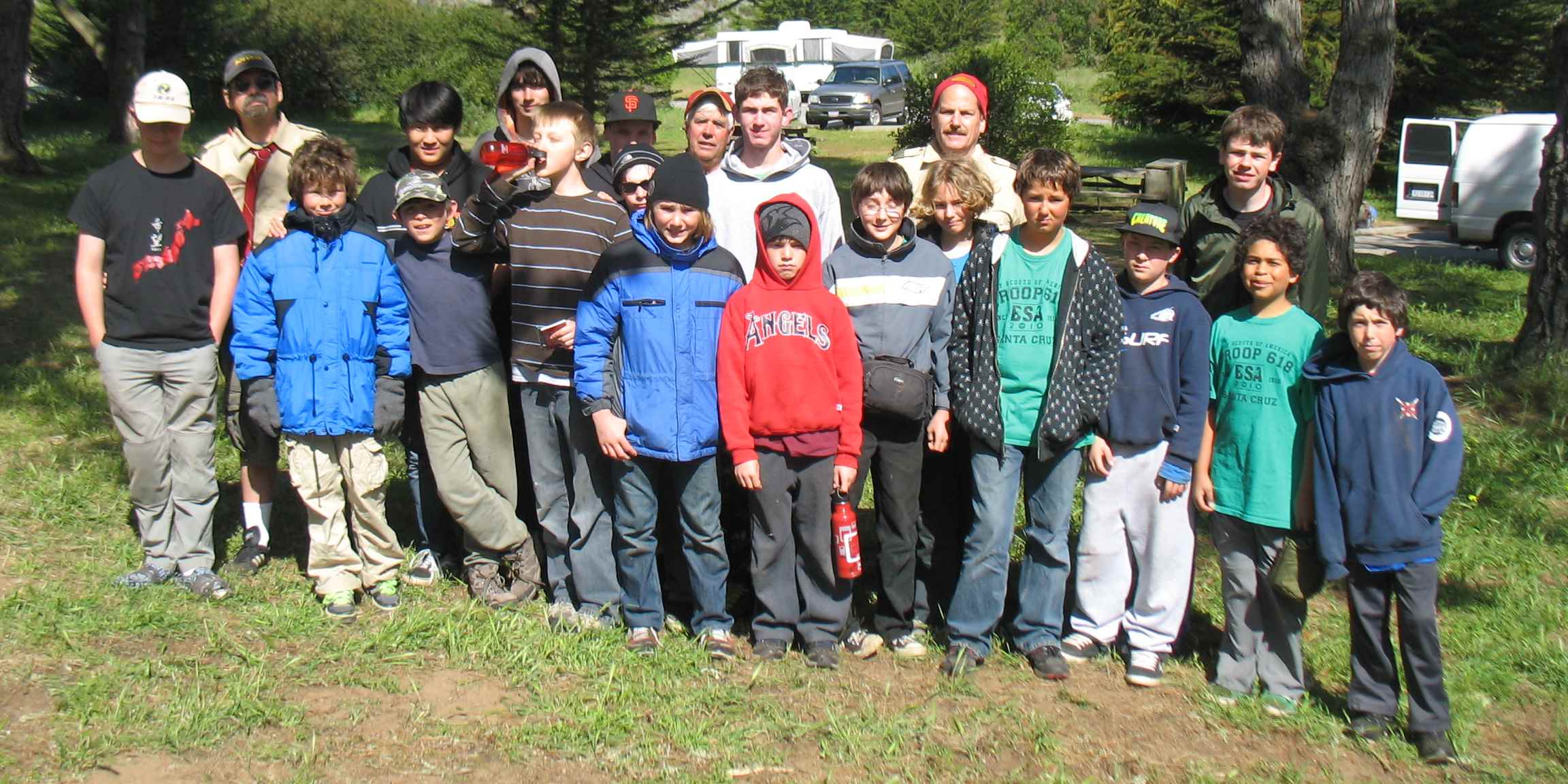 Troop 618 at Sunset Beach